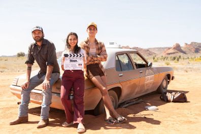 Dylan River, Sherry-Lee Watson, Will McDonald in Stan original series Thou Shalt Not Steal