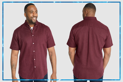 9PR: Johnny Bigg Fresno Linen Shirt, Pinot