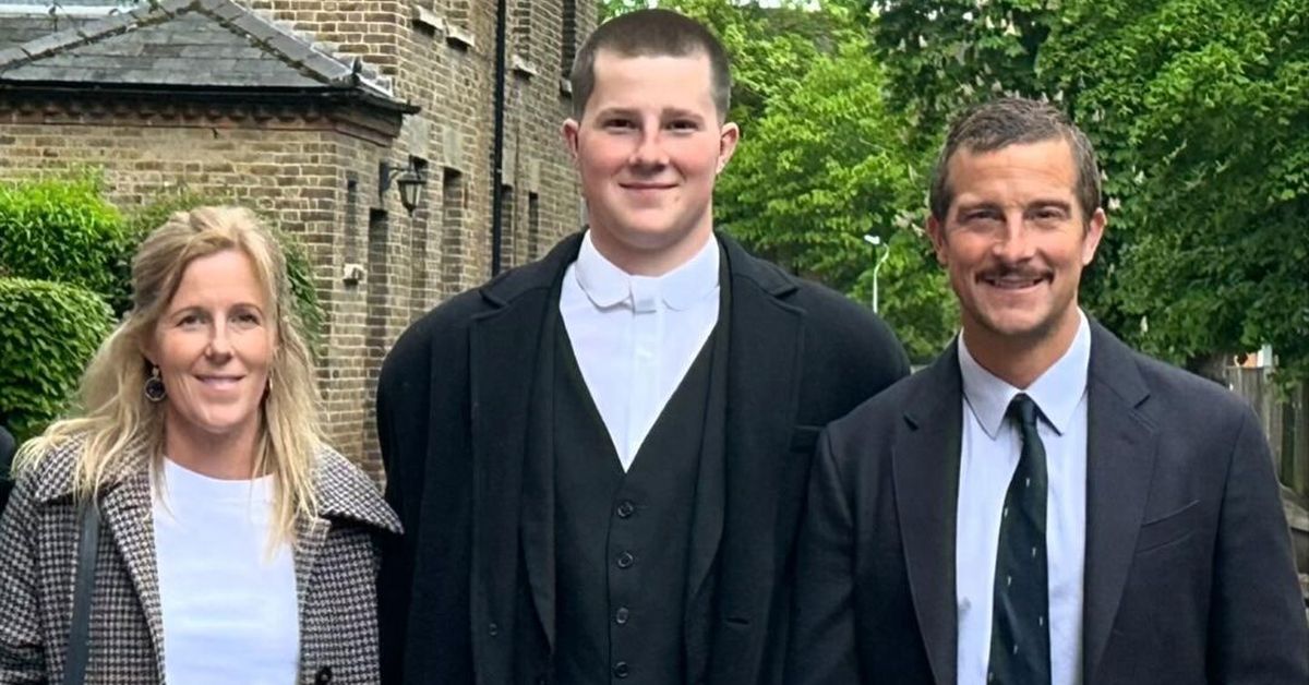 Bear Grylls celebrates son Marmaduke’s 18th birthday – and the teenager towers over his famous dad