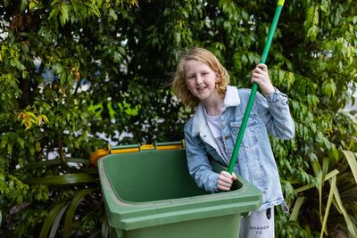 Victorian schoolboy cleans bins to help children in need