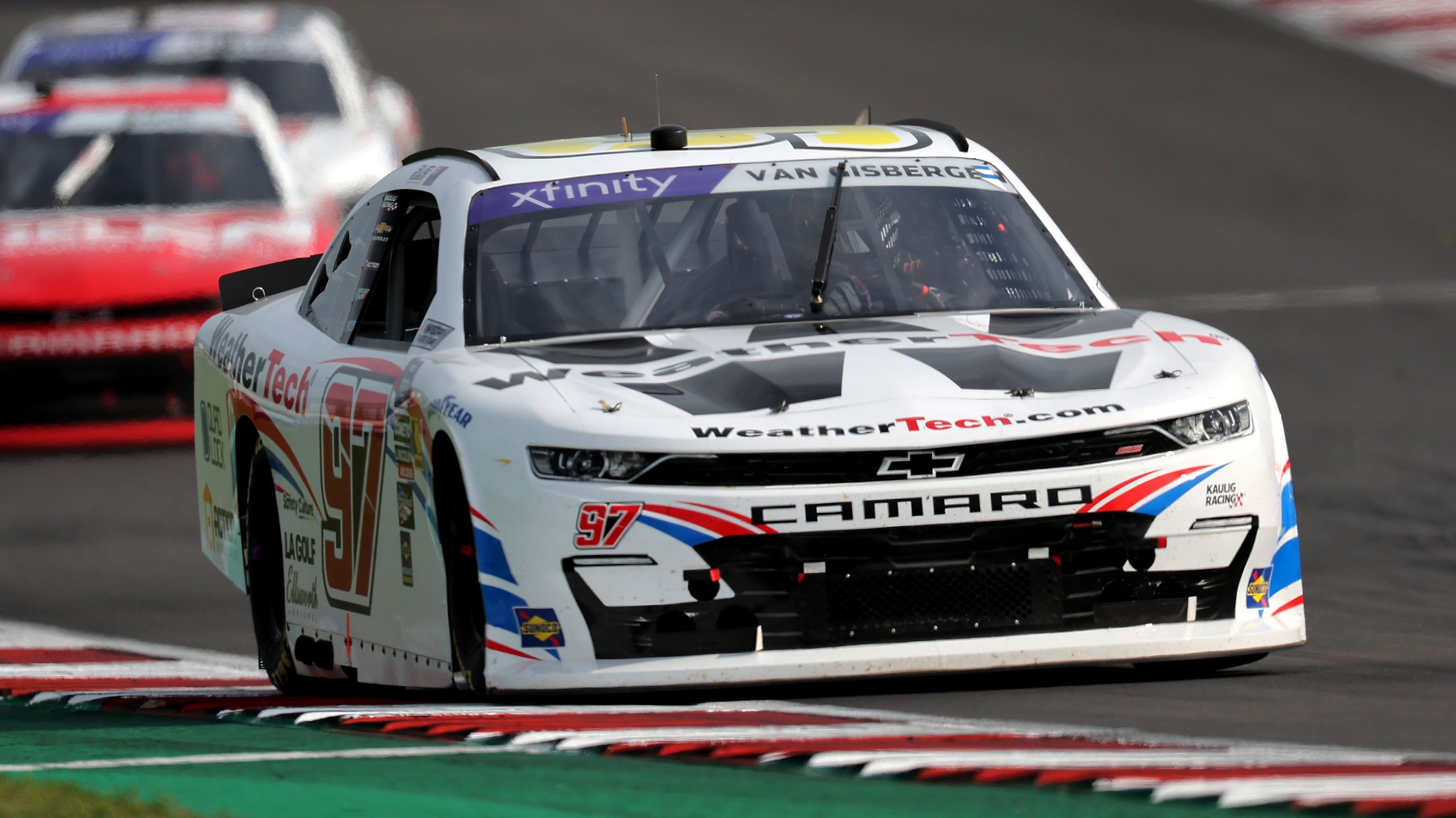 Shane Van Gisbergen, driver of the #97 WeatherTech Chevrolet, drives during the NASCAR Xfinity Series Focused Health 250 at Circuit of The Americas on March 23, 2024 in Austin, Texas. (Photo by Jonathan Bachman/Getty Images)