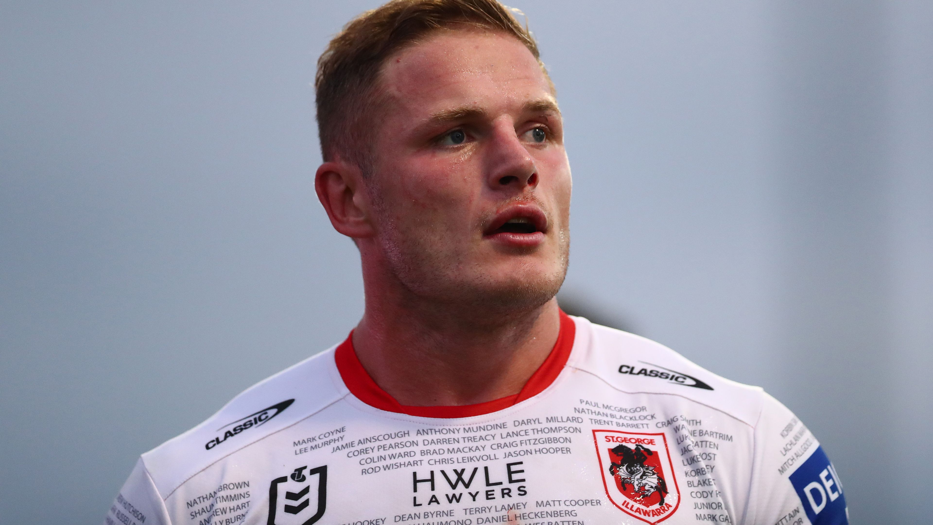 George Burgess won't play round three, as NRL considers enforcing no-fault stand-down policy