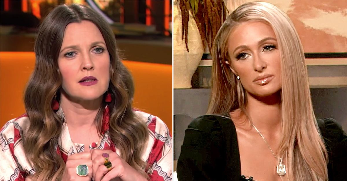 Paris Hilton and Drew Barrymore discuss how they were both placed in