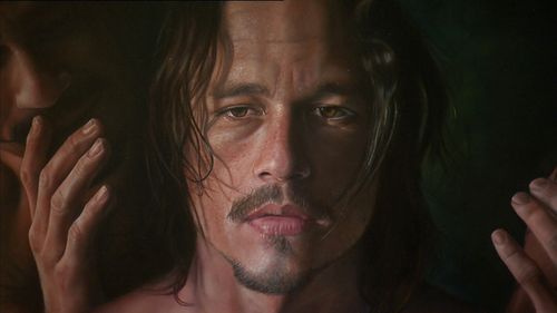 An exhibition celebrating Heath Ledger's life has opened in Canberra today. Image: Supplied