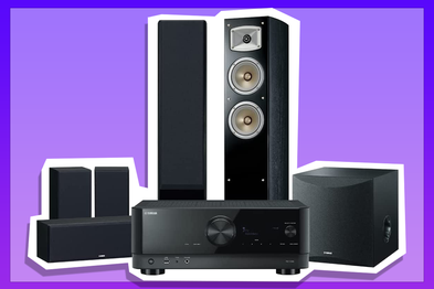 9PR: Yamaha YHT-4A 5.2ch Home Theatre Package with Bluetooth, Black