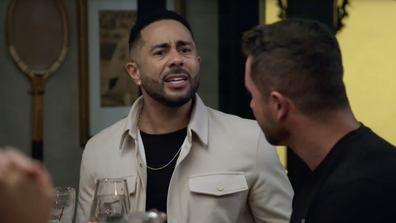 Adam and Harrison have a heated argument on Boys's Night on MAFS 2023