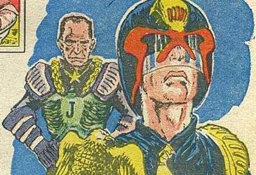 Judge Dredd debuted in which comic book in 1977?