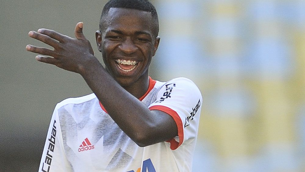 Real Madrid pay $67 million to sign 16-year-old Brazilian Vinicius Jr