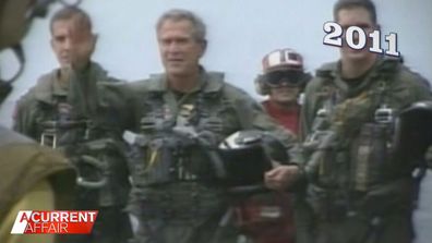 President George W Bush.