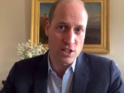 Prince William presents virtual award