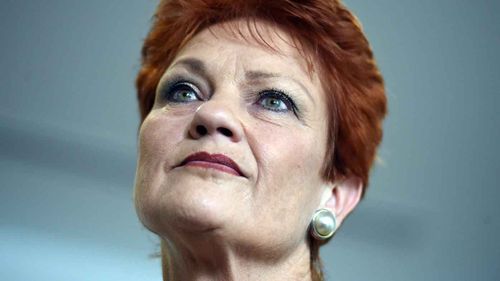 Pauline Hanson. (AAP)