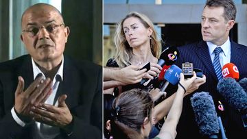 Goncalo Amaral (left), and Madeleine McCann's parents, Kate and Gerry (right)