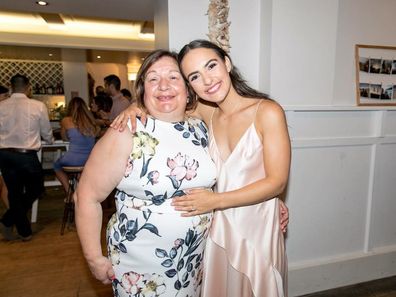 Nikolina Kharoufeh and her mum Danica Koevska.