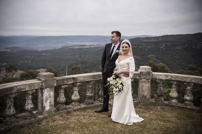 My Wedding Day: Princess Mary royal wedding inspired Sydney bride Natalie Oliveri