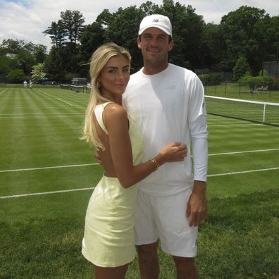 Paige Lorenze and tennis star Tommy Paul 