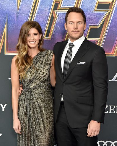 Katherine Schwarzenegger and Chris Pratt.