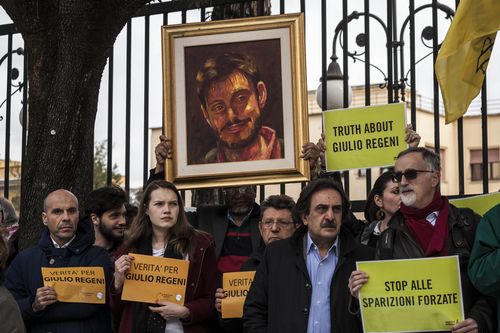 Four ordered to trial over torture and murder of Italian student Giulio Regeni
