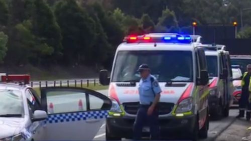 Two young men have been taken to hospital while travelling to the Listen Out music festival in Sydney. (9NEWS)