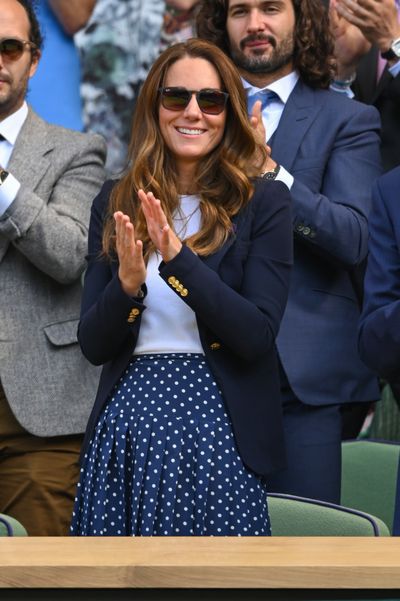 The Duchess of Cambridge at Wimbledon, July 2021