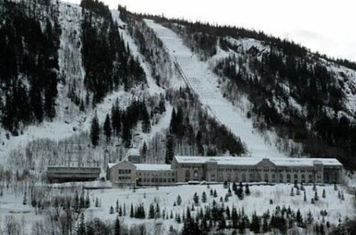 The Norsk Hydro plant in southern Norway that was blown up by the resistance fighters in 1943.