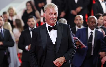 CANNES, FRANCE - MAY 19: Kevin Costner departs the &quot;Horizon: An American Saga&quot; Red Carpet at the 77th annual Cannes Film Festival at Palais des Festivals on May 19, 2024 in Cannes, France. (Photo by Pascal Le Segretain/Getty Images)
