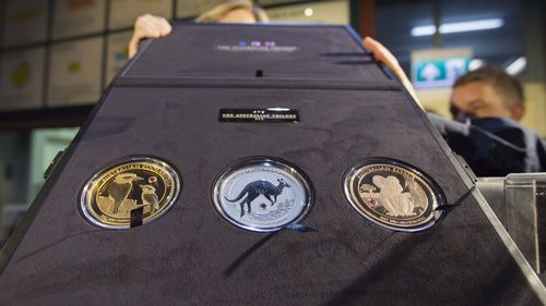Rare $1.8m coin trilogy unveiled in Perth