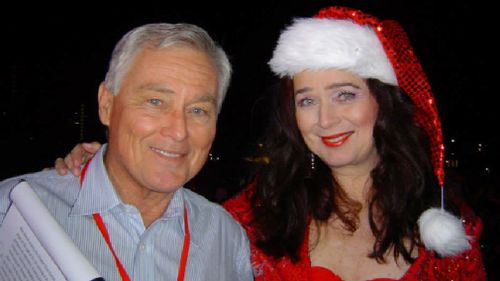 Bruce Paige and Petrina Zaphir enjoy hosting Carols. (Supplied)