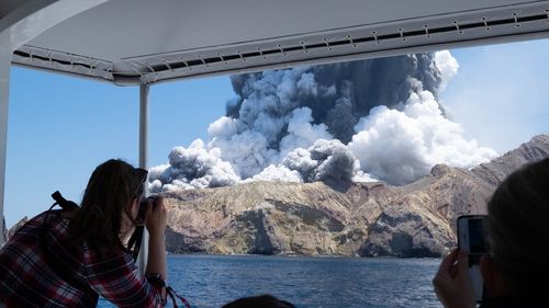 The eruption left at least 17 people dead.