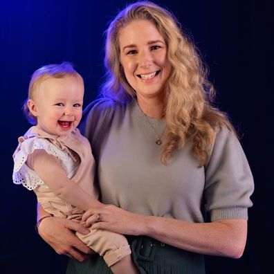 Toni Bird and Tilly, who just turned one.