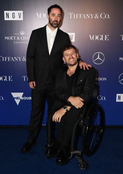 Andy Allen and Dylan Alcott