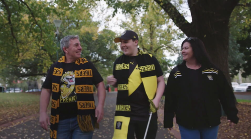 Brad, Tyler and Georgette Fishlock.