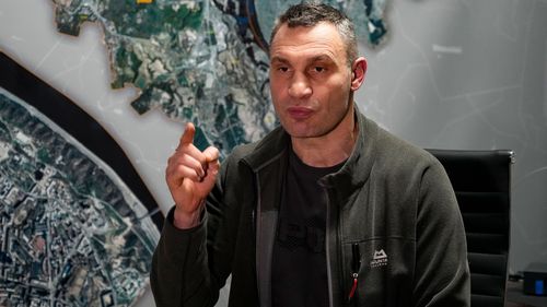 Vitali Klitschko, Kyiv Mayor and former heavyweight champion.