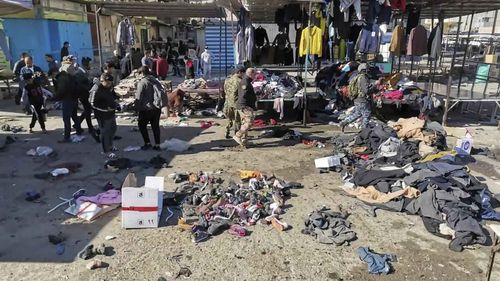 Twin suicide bombings rock central Baghdad, at least 32 dead