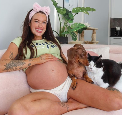 Aussie influencer Emma Claiir with pets