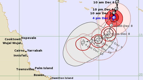 Dozens of towns could be in the firing line if Tropical Cyclone Jasper makes landfall in Queensland next week.