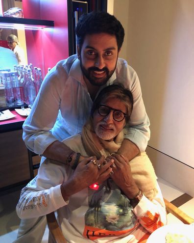 Abhishek Bachchan, Amitabh Bachchan