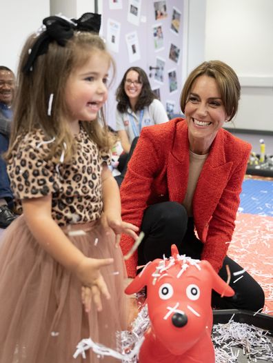 The Princess of Wales will join a family portage session at the Orchards Centre,Multi Agency Service Hub in Sittingbourne, Kent to highlight the importance of supporting children with special educational needs and disabilities and their families. The session will be run by the Kent Portage Team. Pic Shows HRH with 3 yr old Beatrice