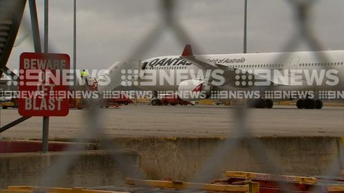 The Airbus A330 was travelling from Perth to Sydney. (9NEWS)