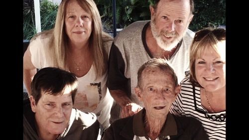 Leslie Page with loved ones.