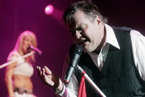 Meat Loaf performs at a concert in New York's Madison Square Garden, Wednesday, July 18 in 2007.