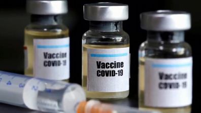 A coronavirus vaccine on track for the new year is rolling off the production line. 