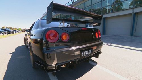 A Melbourne-owned car could sell for an eye-watering seven figure sum. A rare black R34-generation Nissan Skyline GT-R V-Spec II Tommykaira R-Z is up for auction with 46,000 kilometres on the clock.