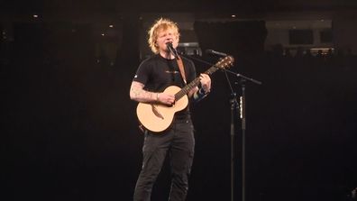 Ed Sheeran Melbourne concert
