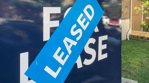 A for lease sign.