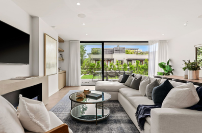 Jesinta and Lance 'Buddy' Franklin's Rose Bay apartment in Sydney is going to auction with a $4.5 million to $5 million price guide.