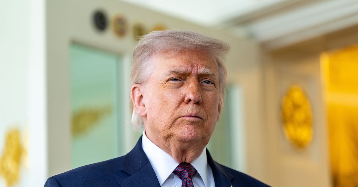 Trump insists 'Iran can't blackmail us' over Strait of Hormuz