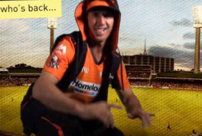<b>Cricket cult hero George 'Brad' Hogg has become the latest sports star to try his hand at rapping – and the result is as cringe-worthy as you'd expect. </b><br/><br/>The veteran spinner performed a parody of Eminem's 'Without Me' in a fun announcement of his decision to play on for yet another Big Bash season with the Perth Scorchers. <br/><br/>The eccentric 43-year-old is certainly not the first sports star – as the following videos show – and he certainly won't be the last to try spitting out a few rhymes. Click through to watch the funny video. <br/>