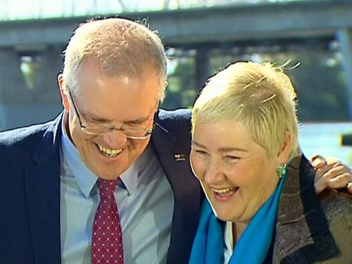 It was only four months ago, she stood shoulder-to-shoulder with Scott Morrison in her electorate as she battled to hang on in a pre-selection fight.