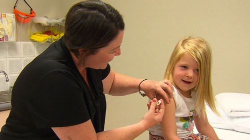 WA children between the ages of one and five are eligible for free immunisation. (9NEWS)