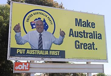 How much did Clive Palmer purportedly spend on 2019 election campaign advertising?
